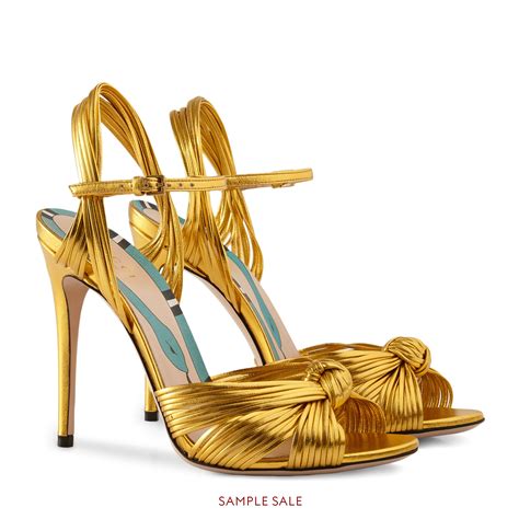 gucci gold.sandals|gucci sandals women gold.